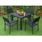 Wholesale Morden Outdoor WPC Garden Sets with 1 table and 4 chairs (YF-SMC209 YF-SMT226)