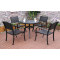 Wholesale WPC Garden Furniture Outdoor Set with 4 Chairs and 1 Table (YF-SMC217 YF-SMT225)