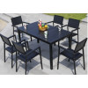 Wholesale WPC Garden Furniture Dining Set with  6 Chairs and 1 Table (YF-SMC209 YF-SMT224)