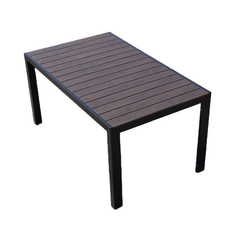 Wholesale Outdoor Rectangle WPC Garden Dining Table (YF-SMT209)