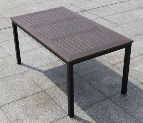 Wholesale Outdoor Rectangle WPC Garden Dining Table(YF-SMT210)