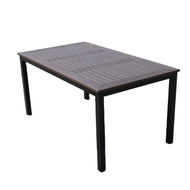 Wholesale Outdoor Rectangle WPC Garden Dining Table(YF-SMT210)