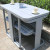 Wholesale Aluminium Outdoor Furniture Garden Set with 2 Chairs and 1 Table (YF-HW804)
