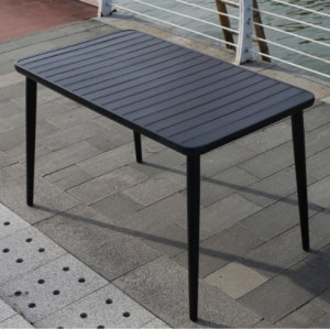 Wholesale Outdoor Rectangle WPC Garden Dining Table(YF-SMT213)