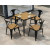 Wholesale Outdoor Stackable WPC Patio Garden Chair(YF-SMC210)