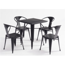 Wholesale Outdoor Stackable WPC Patio Garden Chair(YF-SMC211)