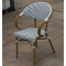Wholesale Patio PE Aluminum Outdoor Rattan Bamboo Chair(YF-BT413)