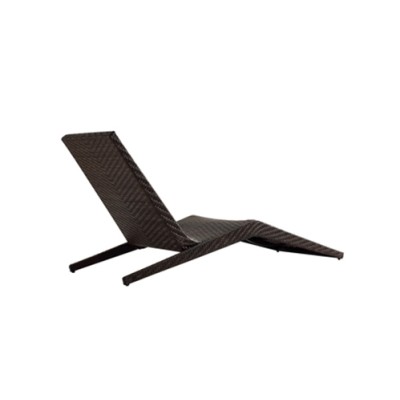 Wholesale rattan outdoor sun lounger with side table(YF-BT409)