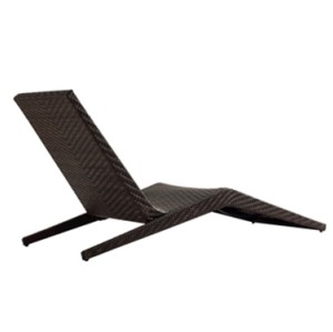 Wholesale rattan outdoor sun lounger with side table(YF-BT409)