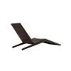 Wholesale rattan outdoor sun lounger with side table(YF-BT409)