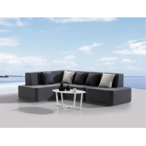 Wholesale fabric outdoor sofa set aluminium sofa set(YF-SF701)
