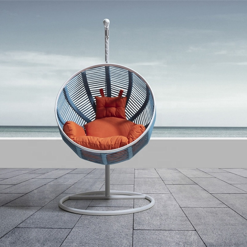 Wholesale rattan outdoor modern woven swing chair(YF-BT406)