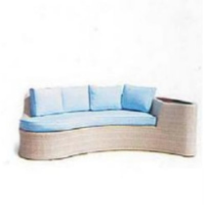 Wholesale outdoor furniture garden corner sofa set with tea table(YF-SF308#)