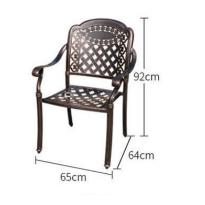 Wholesale Garden Cast Aluminum Patio Dining Chair(YF-HWC803)