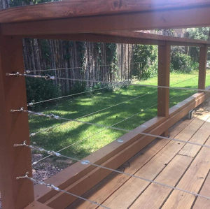 Cable Railing Hardware for Wood Posts | Timbertech Cable Rail Hardware Kit