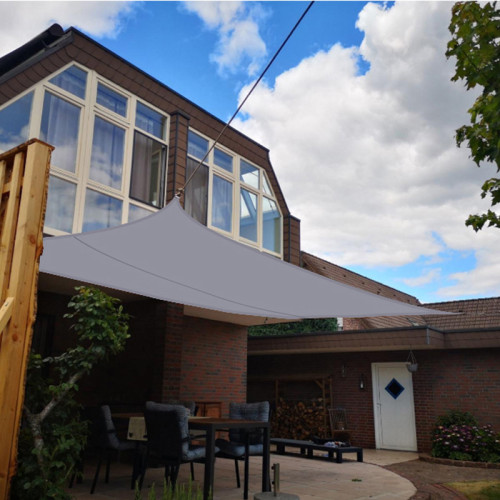 Outdoor Waterproof Sun Shade Sail Canopy Rectangle UV Block for Patio and Garden,Backyard Lawn