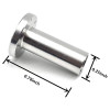 T316 Stainless Steel Protector Sleeves For 1/8 inch Wire Rope Cable Railing for DIY Balustrade