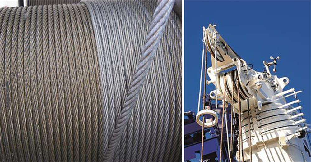  the matters for checking the crane wire rope