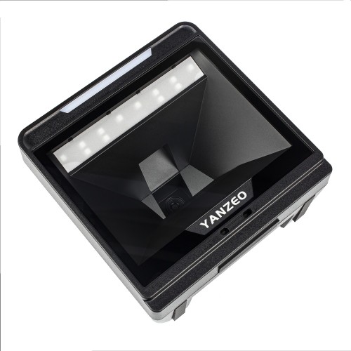 2D Barcode Scanner| Yanzeo YS868I| Desktop Barcode Reader Omnidirectional Square 2D Million Pixels USB And RS232 Interface