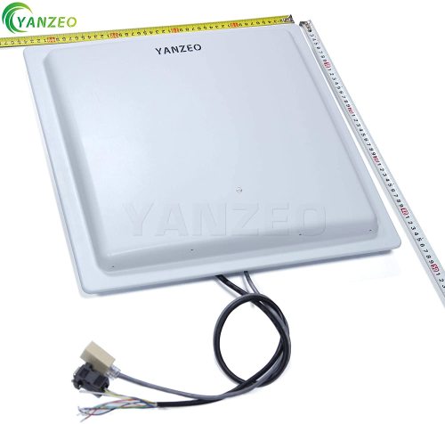 UHF RFID Reader| Yanzeo SI801| 15-30m Long Range IP67 RS232 RS285 RS485 12dbi Antenna UHF Integrated Reader