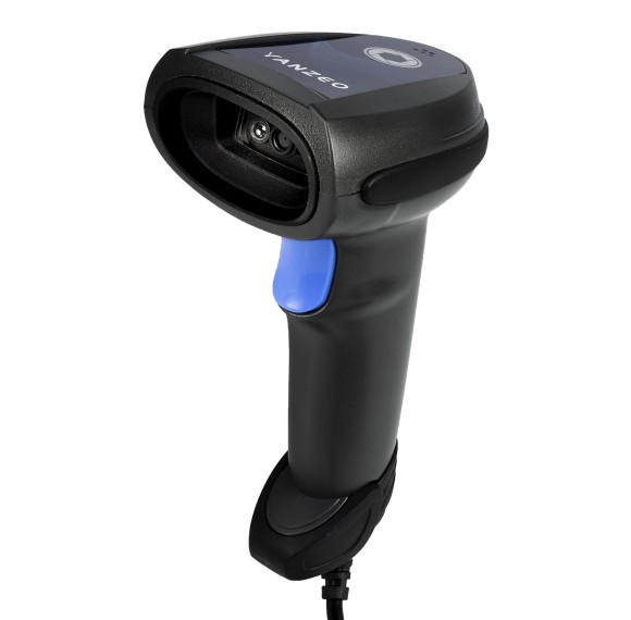 2D OCR Barcode Scanner| Yanzeo E9800 | 1D 2D QR Code Wired Barcode Reader Supporting OCR, USB, TTL-232 And Virtual Serial Port For POS Warehousing