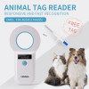 Yanzeo AR180I Pet Microchip Reader, Microchip Registration, Bluetooth 2.4G EMID Fox-B(ISO11784/11785) 134.2KHz/125KHz Animal ID Tag Handheld Scanner Animal Tag Reader