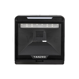 2D Barcode Scanner| Yanzeo YS868I| Desktop Barcode Reader Omnidirectional Square 2D Million Pixels USB And RS232 Interface