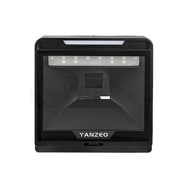 2D Barcode Scanner| Yanzeo YS868I| Desktop Barcode Reader Omnidirectional Square 2D Million Pixels USB And RS232 Interface