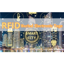 RFID Buried Electronic Tags Become The City Underground Pipeline Perspective Eye