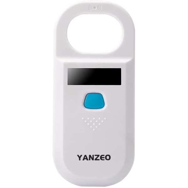 Yanzeo Pet Microchip Reader, RFID EMID Animal Handheld Reader, Pet ID  Scanner Rechargeable Animal Chip Registration, Pet Tag FDX-B(ISO  11784/11785) (AR180) | Animal RFID Reader | Yanzeo Pro RFID & BarCode  Solutions