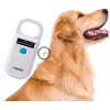 Yanzeo Pet Microchip Reader, RFID EMID Animal Handheld Reader,134.2 Pet ID Scanner Rechargeable Animal Chip Registration, Pet Tag FDX-B(ISO 11784/11785) (AR180)