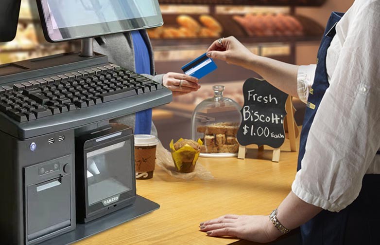 Barcode POS Self service Cashier Solution