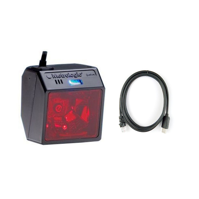 Barcode Scanner for Honeywell Metrologic MK3480 IS3480 Quantum USB/RS232 Cable