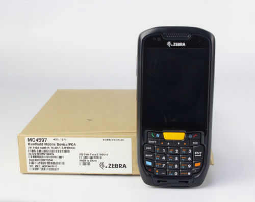 Zebra MC4597-AAPBM0000 Mobile Computer PDA Windows Bluetooth 1D Laser Scanner for Warehouse, Windows Embedded HandHeld 6.5, GPS, Camera