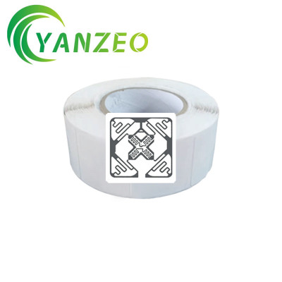 YANZEO Passive UHF RFID Tag Stickers 50*50mm 860~960MHz for Unmanned Supermarket Management，Assets Anti-theft