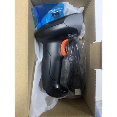 YANZEO L6811 Barcode Scanner 1D Wireless Barcode Reader 2.4G and USB Cable Handheld Barcode Scanner for Store, Warehouse, Supermarket