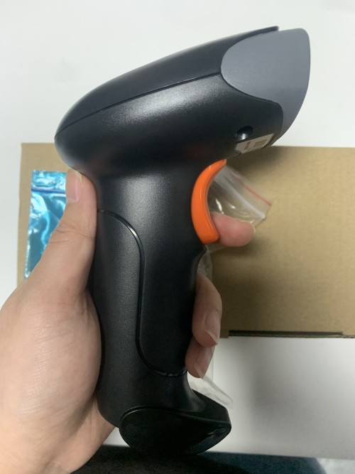 YANZEO L6811 Barcode Scanner 1D Wireless Barcode Reader 2.4G and USB Cable Handheld Barcode Scanner for Store, Warehouse, Supermarket