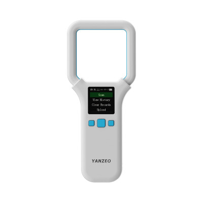 YANZEO AR180E Pet Microchip Scanner EMID FDX-B(ISO11784/11785) Animal Tag Reader with OLED Display, 134.2kHz Handheld Animal Reader