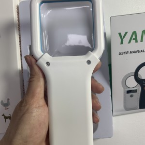 YANZEO AR180E Pet Microchip Scanner EMID FDX-B(ISO11784/11785) Animal Tag Reader with OLED Display, 134.2kHz Handheld Animal Reader