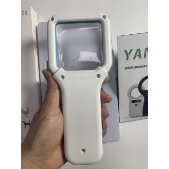 YANZEO AR180E Pet Microchip Scanner EMID FDX-B(ISO11784/11785) Animal Tag Reader with OLED Display, 134.2kHz Handheld Animal Reader