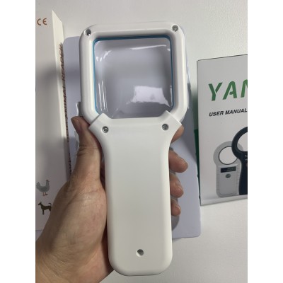 YANZEO AR180E Pet Microchip Scanner EMID FDX-B(ISO11784/11785) Animal Tag Reader with OLED Display, 134.2kHz Handheld Animal Reader