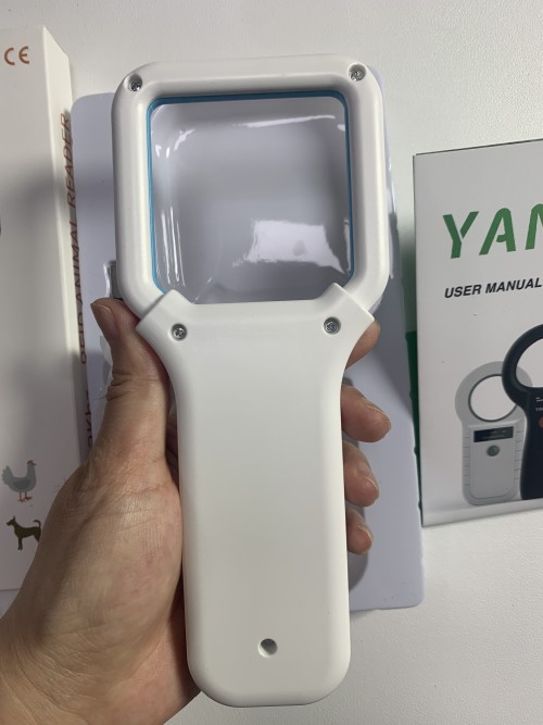 YANZEO AR180E Pet Microchip Scanner EMID FDX-B(ISO11784/11785) Animal Tag Reader with OLED Display, 134.2kHz Handheld Animal Reader