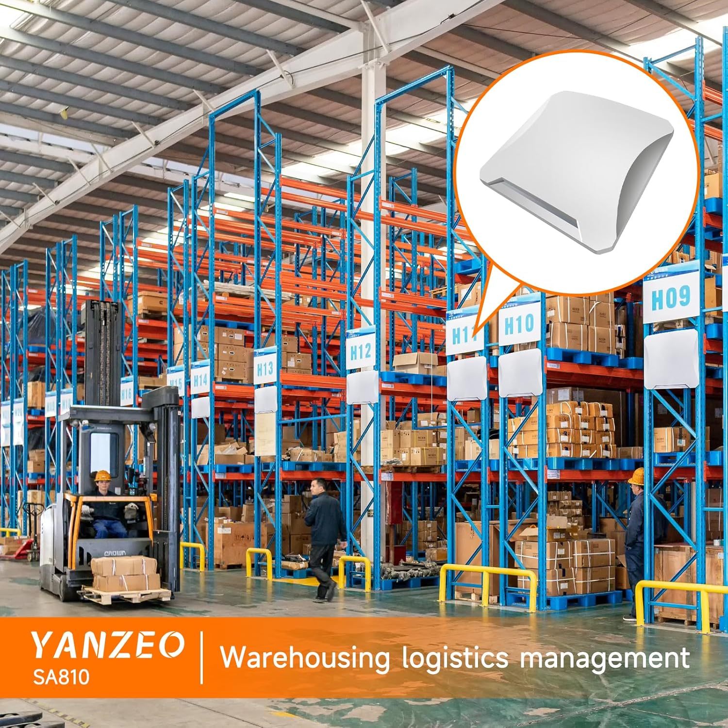 Elevating Warehouse Intelligence: How the Yanzeo SA810 Long-Range RFID Reader Redefines Logistic Efficiency