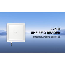 Yanzeo SR681/SR682 UHF RFID Reader | 6m Long Range Outdoor IP67 8dBi Antenna RS232/RS485/Wiegand Output UHF Integrated Reader Network Port