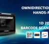 Yanzeo YS868I Desktop 2D Barcode Scanner – Omnidirectional Million-Pixel Scanner with USB & RS232 Interface