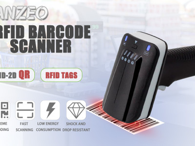 YANZEO SR290 UHF RFID Reader Handheld Terminal Barcode Scanner – Versatile Scanning for Retail and Warehouse Needs