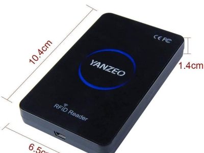 Yanzeo SR360 Desktop UHF RFID Reader Writer (865–915MHz) for Access Control, POS, and Warehouse Management with Keyboard Emulation