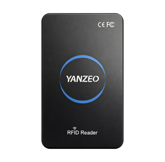 Yanzeo SR360N Plug and Play USB RFID Card Reader 13.56MHz Mifare IC Card Reader Easy Use for Small Business Office Attendance Shop Membership