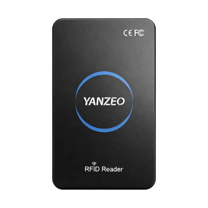 Yanzeo SR360N Plug and Play USB RFID Card Reader 13.56MHz Mifare IC Card Reader Easy Use for Small Business Office Attendance Shop Membership