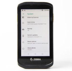Zebra TC200J-10C112A6 Mobile Scanning Terminal (Industrial-Grade PDA/Data Collector)